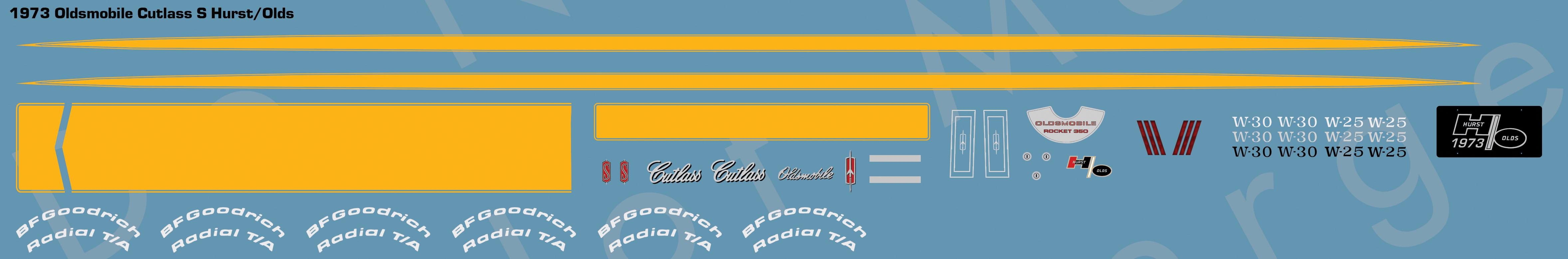 1973 Oldsmobile Cutlass S Hurst/Olds