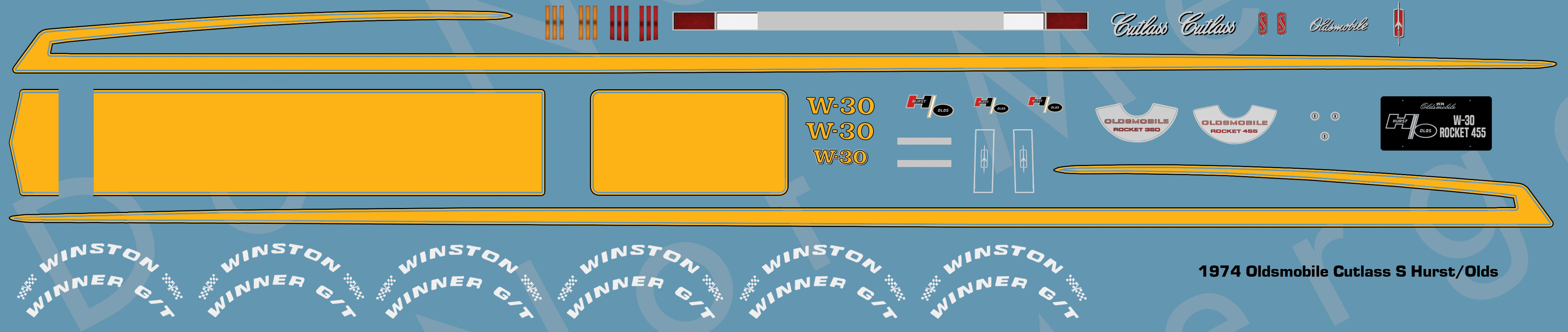 1974 Oldsmobile Cutlass S Hurst/Olds