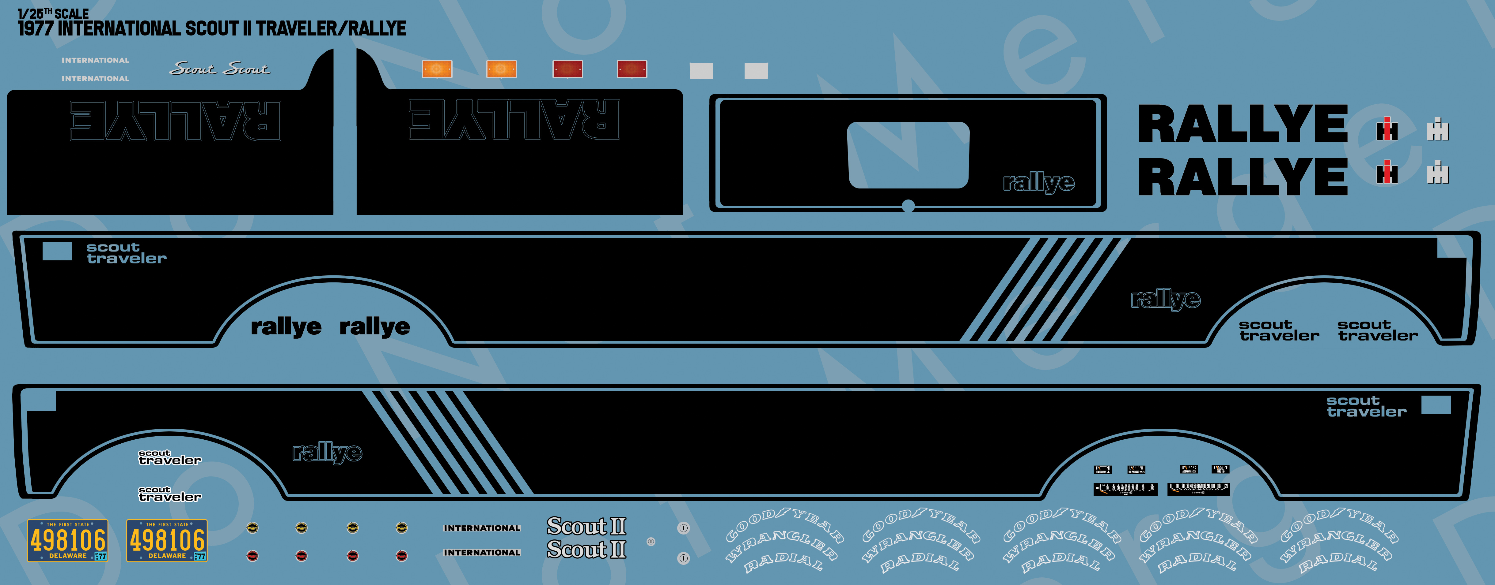 1977 International Scout II Traveler/Rallye