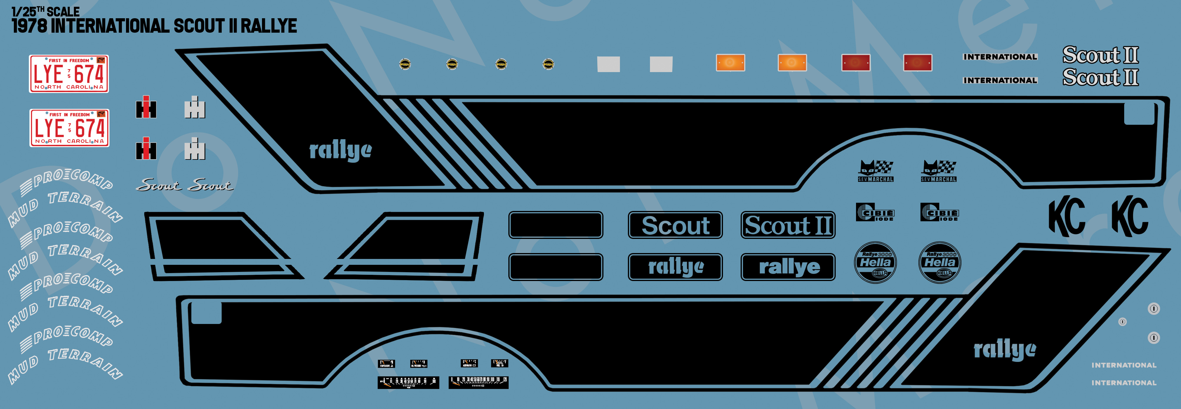 1978 International Scout II Rallye