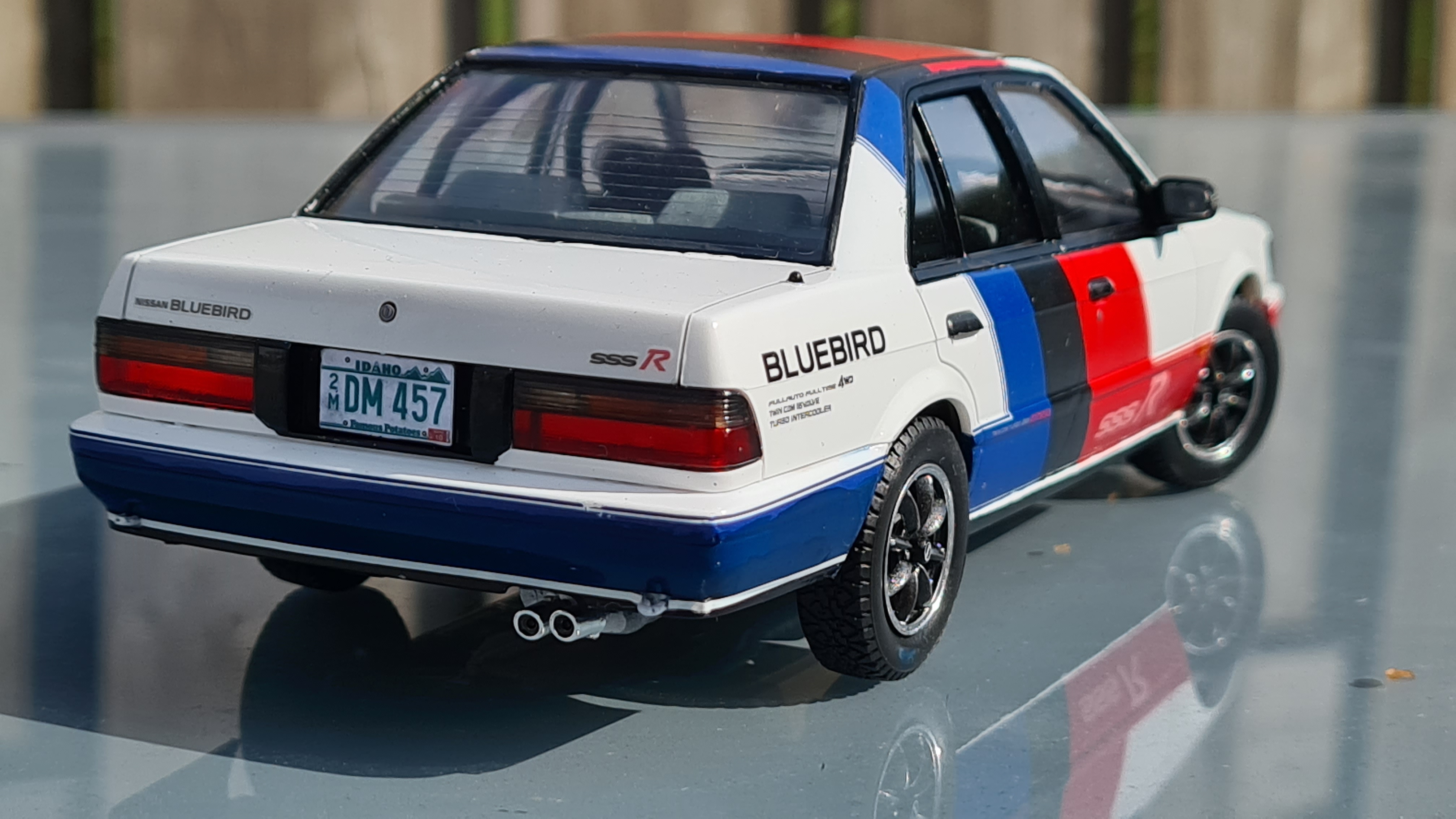 1987 Nissan Bluebird(U12) SSS-R – Hasegawa – Rays Kits