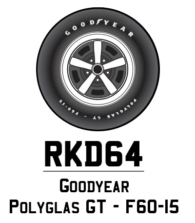 Goodyear Polyglas GT F60-15