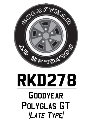 Goodyear Polyglas GT(Outline/Late Type)