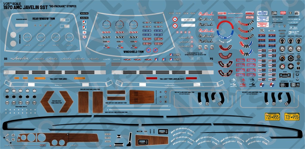 Full Decal Sets – Rays Kits