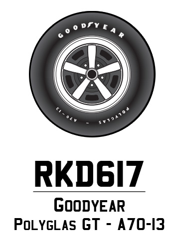 Goodyear Polyglas GT A70-13