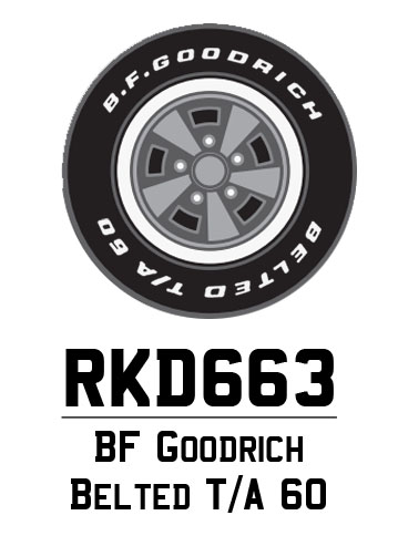 BF Goodrich Belted T/A 60