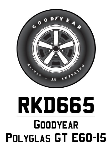 Goodyear Polyglas GT E60-15