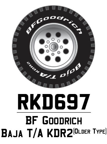 BF Goodrich Baja T/A KDR2(Older Type)