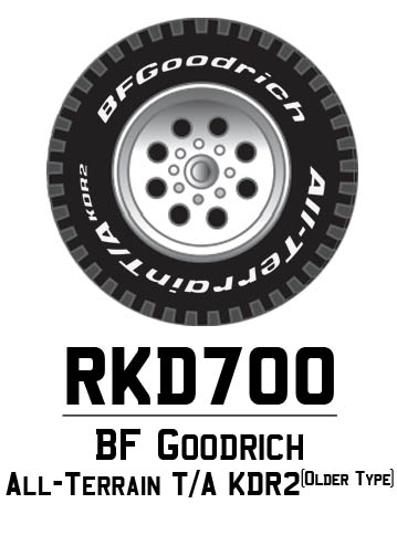 BF Goodrich All-Terrain T/A KDR2(Older Type)