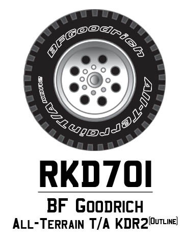 BF Goodrich All-Terrain T/A KDR2(Outline)