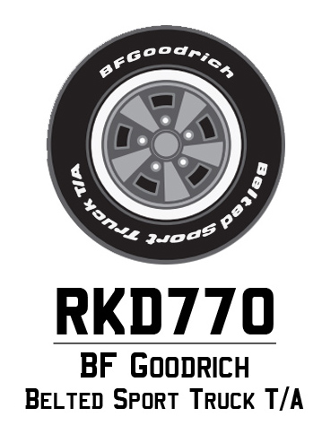 BF Goodrich Belted Sport Truck T/A