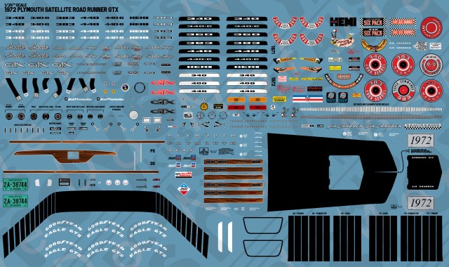 1972 Plymouth Satellite Road Runner GTX
