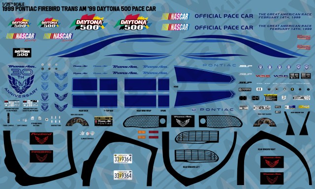 1999 Pontiac Firebird Trans Am Daytona 500 Pace Car