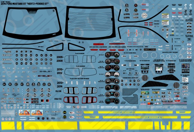 2014 Ford Mustang GT "Hertz Penske GT"