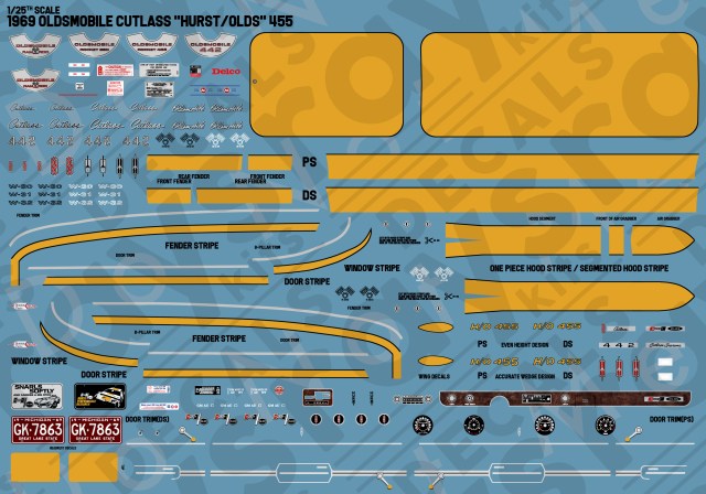 1969 Oldsmobile Cutlass "Hurst/Olds" 455