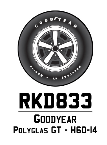 Goodyear Polyglas GT - H60-14