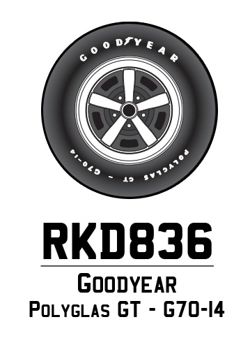 Goodyear Polyglas GT - G70-14