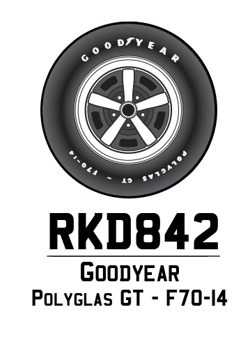 Goodyear Polyglas GT - F70-14