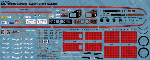 1980 Ford Mustang GT "Accent Stripe Package"